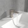 Villeroy & Boch Subway 3.0 Single-Lever Mini Basin Mixer - Matt Brushed Nickel