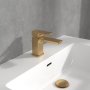 Villeroy & Boch Subway 3.0 Single-Lever Mini Basin Mixer with Pop-Up Waste - Brushed Gold