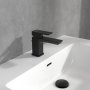 Villeroy & Boch Subway 3.0 Single-Lever Mini Basin Mixer with Pop-Up Waste - Matt Black