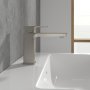 Villeroy & Boch Subway 3.0 Single Lever Basin Mixer - Matt Brushed Nickel