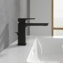 Villeroy & Boch Subway 3.0 Single-Lever Basin Mixer with Pop-Up Waste - Matt Black