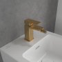 Villeroy & Boch Subway 3.0 Single-Lever Bidet Mixer - Brushed Gold