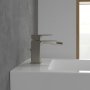 Villeroy & Boch Subway 3.0 Single-Lever Bidet Mixer - Matt Brushed Nickel