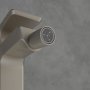 Villeroy & Boch Subway 3.0 Single-Lever Bidet Mixer - Matt Brushed Nickel