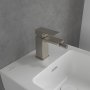 Villeroy & Boch Subway 3.0 Single-Lever Bidet Mixer - Matt Brushed Nickel