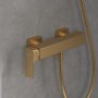 Villeroy & Boch Subway 3.0 Single-Lever Shower Mixer - Brushed Gold