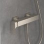 Villeroy & Boch Subway 3.0 Single-Lever Shower Mixer - Matt Brushed Nickel