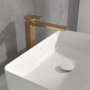 Villeroy & Boch Subway 3.0 Tall Single-Lever Basin Mixer - Brushed Gold