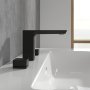 Villeroy & Boch Subway 3.0 Three-Hole Basin Mixer - Matt Black