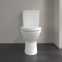 Villeroy & Boch O.Novo Close-Coupled Washdown Closed-Back Toilet Suite - White Alpine - Stock Clearance