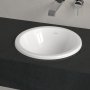 Villeroy & Boch Loop & Friends 390 x 390 x 190mm Inset Basin with Overflow - White Alpin