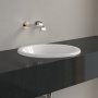 Villeroy & Boch Loop & Friends 450 x 450 x 210mm Inset Basin with Overflow - White Alpin