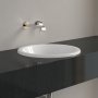 Villeroy & Boch Loop & Friends 450 x 450 x 210mm Inset Basin without Overflow - White Alpin