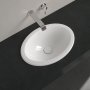 Villeroy & Boch Loop & Friends 505 x 360 x 185mm Inset Basin with Overflow - White Alpin