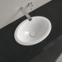 Villeroy & Boch Loop & Friends 505 x 360 x 185mm Inset Basin without Overflow - White Alpin