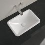 Villeroy & Boch Loop & Friends 510 x 340 x 165mm Inset Basin with Overflow - White Alpin