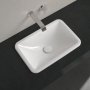 Villeroy & Boch Loop & Friends 510 x 340 x 185mm Inset Basin without Overflow - White Alpin