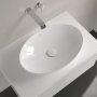 Villeroy & Boch Loop & Friends 560mm Oval Countertop Basin without Overflow - White Alpin