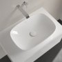 Villeroy & Boch Loop & Friends 560mm Rectangular Countertop Basin without Overflow - White Alpin