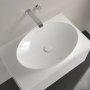 Villeroy & Boch Loop & Friends 620mm Oval Countertop Basin with Overflow - White Alpin