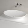 Villeroy & Boch Loop & Friends 620mm Oval Countertop Basin with Overflow - White Alpin