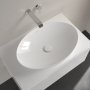 Villeroy & Boch Loop & Friends 620mm Oval Countertop Basin without Overflow - White Alpin