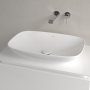 Villeroy & Boch Loop & Friends 620mm Rectangular Countertop Basin without Overflow - White Alpin