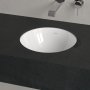 Villeroy & Boch Loop & Friends 330mm Round Under Countertop Basin with Overflow - White Alpin