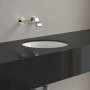 Villeroy & Boch Loop & Friends 330mm Round Under Countertop Basin without Overflow - White Alpin