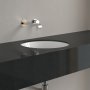 Villeroy & Boch Loop & Friends 380mm Round Under Countertop Basin with Overflow - White Alpin