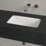 Villeroy & Boch Loop & Friends 450mm Rectangular Under Countertop Basin without Overflow - White Alpin