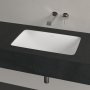 Villeroy & Boch Loop & Friends 540mm Rectangular Under Countertop Basin with Overflow - White Alpin