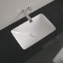 Villeroy & Boch Loop & Friends 540mm Rectangular Under Countertop Basin with Overflow - White Alpin