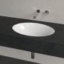 Villeroy & Boch Loop & Friends 560mm Oval Under Countertop Basin with Overflow - White Alpin