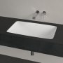 Villeroy & Boch Loop & Friends 615mm Rectangular Under Countertop Basin with Overflow - White Alpin