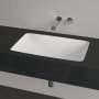 Villeroy & Boch Loop & Friends 615mm Rectangular Under Countertop Basin without Overflow - White Alpin