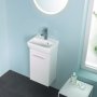 Geberit Selnova 360mm Cloakroom Vanity Unit & Basin - White