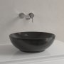 Villeroy & Boch Loop & Friends 380mm Round Countertop Basin with Overflow - Black