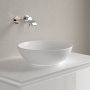 Villeroy & Boch Loop & Friends 380mm Round Countertop Basin with Overflow - Stone White