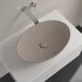 Villeroy & Boch Loop & Friends 560 x 380mm Oval Countertop Basin with Overflow - Almond