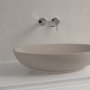 Villeroy & Boch Loop & Friends 560 x 380mm Oval Countertop Basin with Overflow - Almond