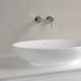 Villeroy & Boch Loop & Friends 560 x 380mm Oval Countertop Basin with Overflow - Stone White