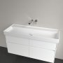 Villeroy & Boch Collaro 1200mm Vanity Basin with 0 Tap Holes & without Overflow - White Alpin (CeramicPlus)