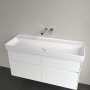 Villeroy & Boch Collaro 1200mm Vanity Basin with 0 Tap Holes & without Overflow - Stone White (CeramicPlus)