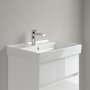 Villeroy & Boch Collaro 600mm Basin with 1 Tap Hole & Overflow - White Alpin