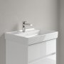 Villeroy & Boch Collaro 600mm Basin with 1 Tap Hole & without Overflow - White Alpin