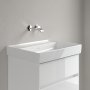 Villeroy & Boch Collaro 600mm Basin with 0 Tap Holes & without Overflow - White Alpin