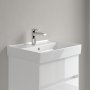 Villeroy & Boch Collaro 550mm Basin with 1 Tap Hole & Overflow - White Alpin