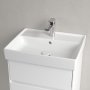 Villeroy & Boch Collaro 550mm Basin with 1 Tap Hole & Overflow - White Alpin