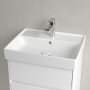 Villeroy & Boch Collaro 550mm Basin with 1 Tap Hole & Overflow - Stone White (CeramicPlus)